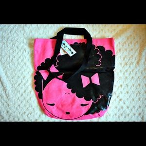 Harajuku Lovers Large Hot Pink Tote Bag
